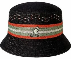 Slick Stripe 507 Bin Bucket - Kangol Jacquard Knit Bucket Hat