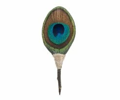 Jekyll - Brackish Plum Thicket Feather Hat Pin Men