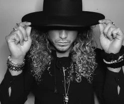 Men Walrus Hats Castle Black Fedora Hat W/ Festival Bands