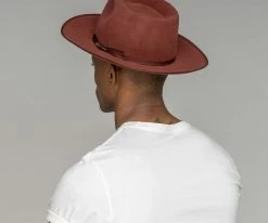 Colver - Bailey Stiff Brim Wool Felt Fedora Hat Men