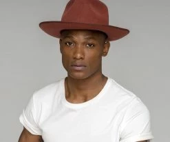 Colver - Bailey Stiff Brim Wool Felt Fedora Hat Men