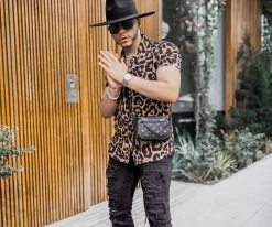 Men Walrus Hats Castle Black Fedora Hat W/ Festival Bands