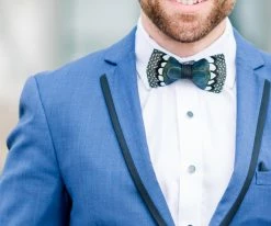 Cheap ๐งจ Edisto - Brackish Guinea & Pheasant Feather Bow Tie ๐ 13 Edisto - Brackish Guinea & Pheasant Feather Bow Tie