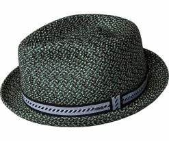 Men Mannes - Bailey Poly Braid Toyo Straw Trilby Hat
