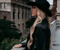 Men Shetland - Walrus Hats Dark Brown Wool Felt Cowboy Hat - H7013