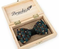 Brackish Men Turner - Pheasant Feather Bow Tie