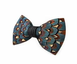 Brackish Men Turner - Pheasant Feather Bow Tie