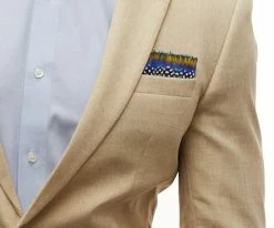 Brackish Men Donau - Variety Feather Pocket Square