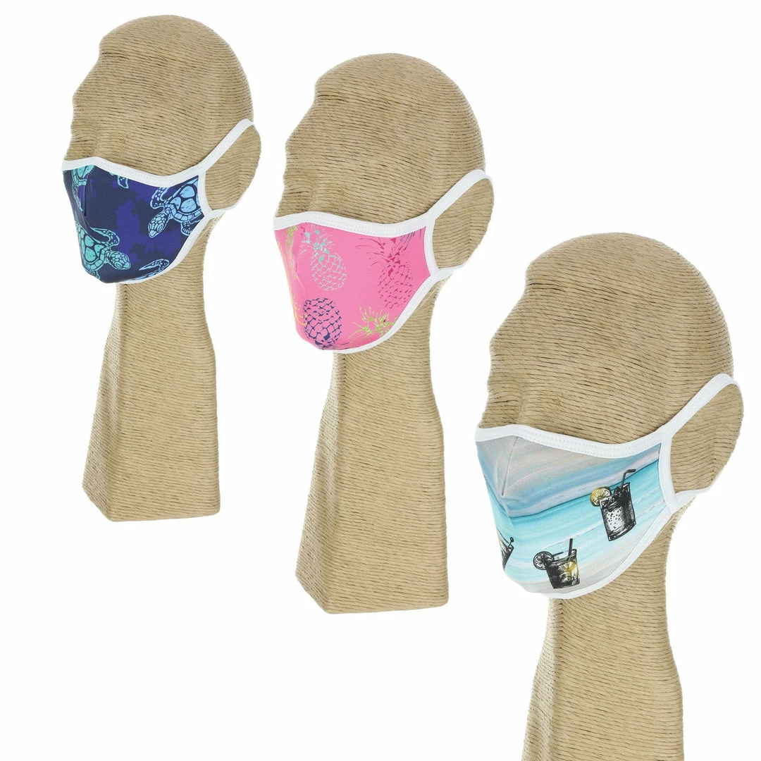 Discount ๐ฏ Dorfman Pacific Beach Bliss - Polyester Washable Face Mask Men ๐ฅฐ 1 Dorfman Pacific Beach Bliss - Polyester Washable Face Mask Men