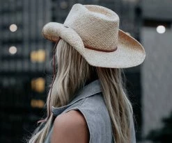 Laurel - Stetson Raffia Straw Cowboy Hat - TSLARL Men