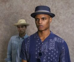 Men Carver - Bailey Straw Pork Pie Hat