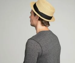 Waits - Bailey Straw Pork Pie Hat