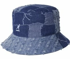 Men Denim Mashup Bucket - Kangol Bucket Hat