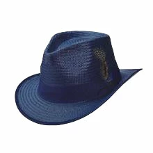 Austin Previous Season Colors - Stacy Adams Straw Fedora Hat Men