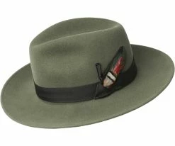 Sessum - Bailey Wool Fedora Hat Men