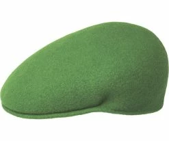 Men 504 - Kangol Wool Flat Cap