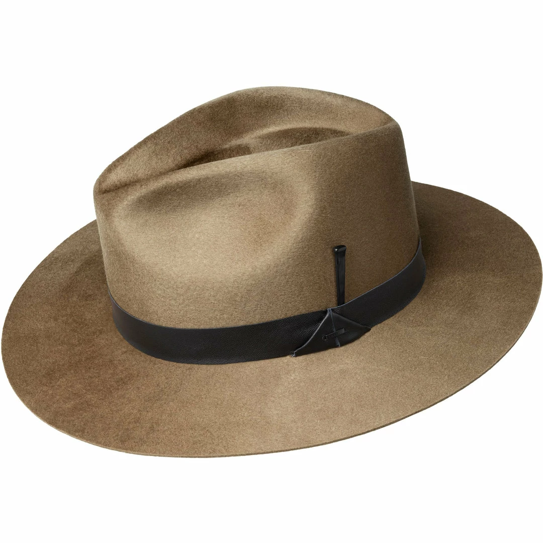 Discount ๐ Men Godwin - Bailey Wool Velour Fedora Hat โญ 1 Men Godwin - Bailey Wool Velour Fedora Hat