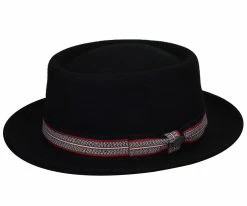 Klaxon - Bailey Round Telescope Crown Wool Hat