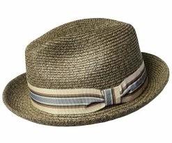 Men Salem - Bailey Poly Braid Toyo Straw Fedora Hat