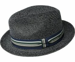 Men Salem - Bailey Poly Braid Toyo Straw Fedora Hat