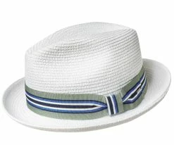 Men Salem - Bailey Poly Braid Toyo Straw Fedora Hat