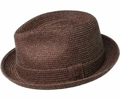 Billy - Bailey Poly Braid Toyo Straw Trilby Hat