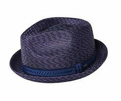 Men Mannes - Previous Season Colors Bailey Poly Braid Toyo Straw Trilby Hat