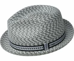 Men Mannes - Bailey Poly Braid Toyo Straw Trilby Hat