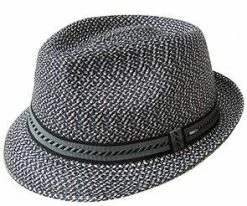 Men Mannes - Bailey Poly Braid Toyo Straw Trilby Hat