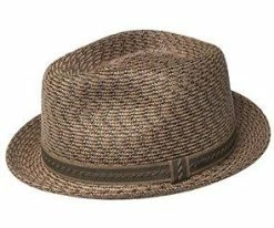 Men Mannes - Bailey Poly Braid Toyo Straw Trilby Hat