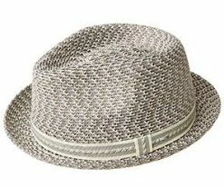 Men Mannes - Previous Season Colors Bailey Poly Braid Toyo Straw Trilby Hat