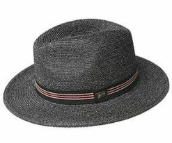Hester - Bailey Toyo Braid Fedora Hat Men