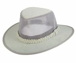 Men Norman - Scala 948OS Mesh Sidewall Outback Soaker Golf Hat