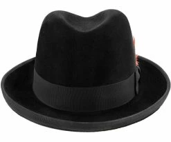 Brand new ๐คฉ Winston - Biltmore Fur Felt Homburg Hat - BF5435 Men ๐ฅฐ 9 Winston - Biltmore Fur Felt Homburg Hat - BF5435 Men