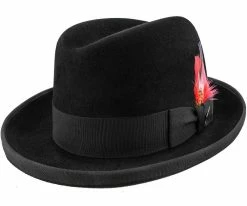 Winston - Biltmore Fur Felt Homburg Hat - BF5435 Men