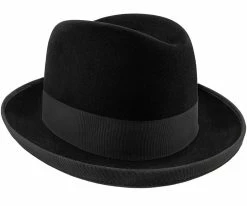 Brand new ๐คฉ Winston - Biltmore Fur Felt Homburg Hat - BF5435 Men ๐ฅฐ 10 Winston - Biltmore Fur Felt Homburg Hat - BF5435 Men