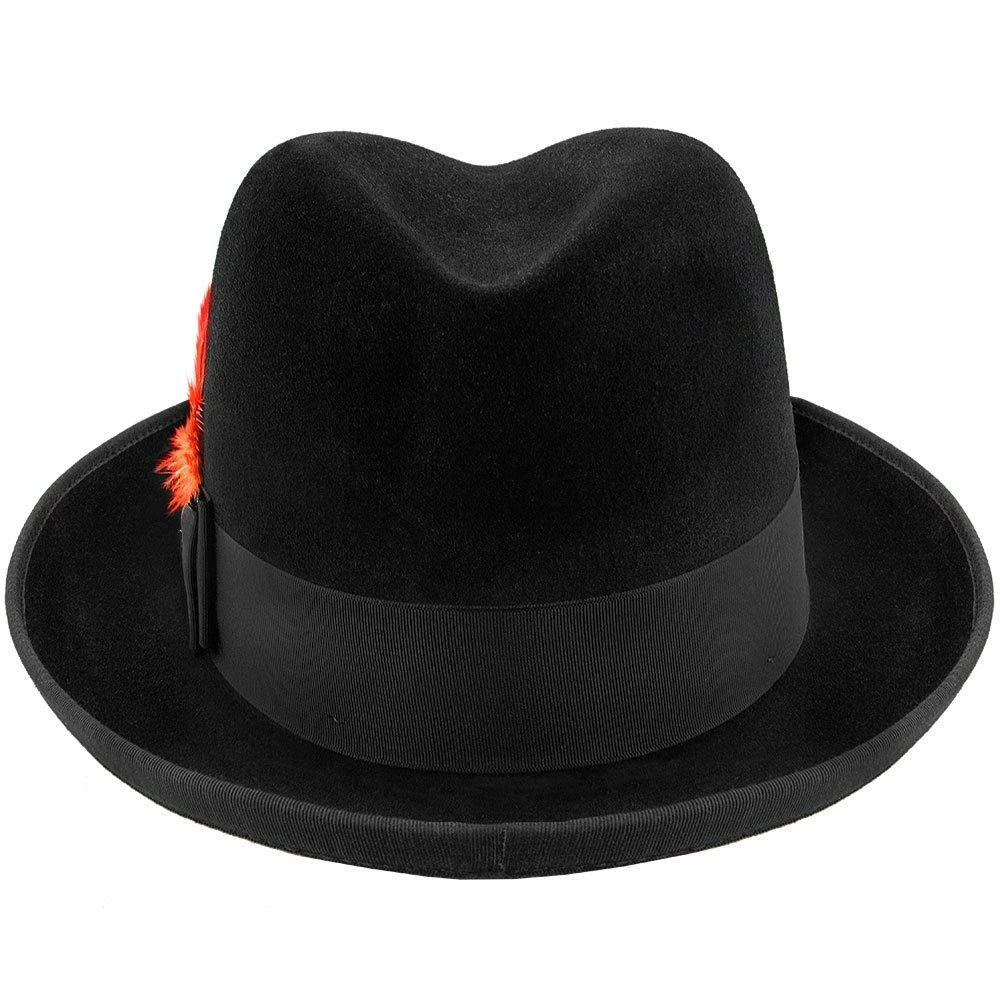 Brand new ๐คฉ Winston - Biltmore Fur Felt Homburg Hat - BF5435 Men ๐ฅฐ 6 Winston - Biltmore Fur Felt Homburg Hat - BF5435 Men