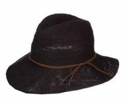 Joshua Tree - Brooklyn Black Cloth Safari Hat - BKN1459
