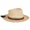 Men Venice - Brooklyn Straw Fedora Hat