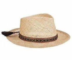 Men Venice - Brooklyn Straw Fedora Hat