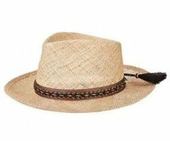 Men Venice - Brooklyn Straw Fedora Hat