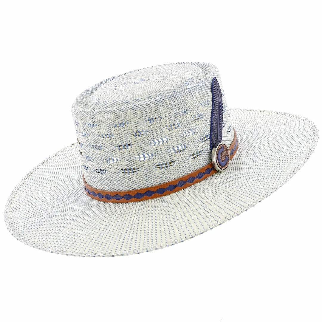 New ✨ Charlie 1 Horse Hats Blue Roan - Charlie 1 Horse Bolero Straw Hat - CSBLRN ❤️ 1 Charlie 1 Horse Hats Blue Roan - Charlie 1 Horse Bolero Straw Hat - CSBLRN