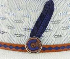 New ✨ Charlie 1 Horse Hats Blue Roan - Charlie 1 Horse Bolero Straw Hat - CSBLRN ❤️ 14 Charlie 1 Horse Hats Blue Roan - Charlie 1 Horse Bolero Straw Hat - CSBLRN