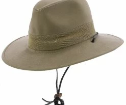 Safari Master - Dobbs Cotton Twill Safari Hat - DCSFMS
