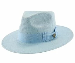 Estate - Dobbs Straw Fedora Hat Men