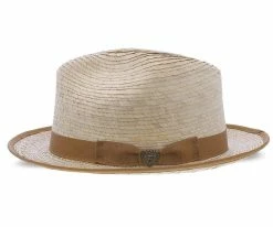 Mateo Dobbs Raffia Trilby Hat