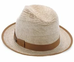 Mateo Dobbs Raffia Trilby Hat