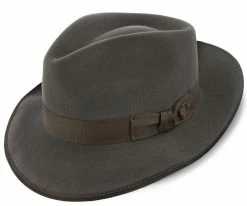 Lazenby - Dobbs Soft Fur Blend Felt Fedora Hat