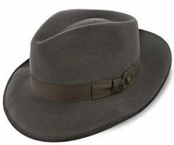 Lazenby - Dobbs Soft Fur Blend Felt Fedora Hat