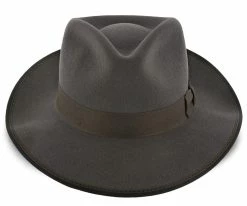 Outlet ๐ Lazenby - Dobbs Soft Fur Blend Felt Fedora Hat ๐ 9 Lazenby - Dobbs Soft Fur Blend Felt Fedora Hat